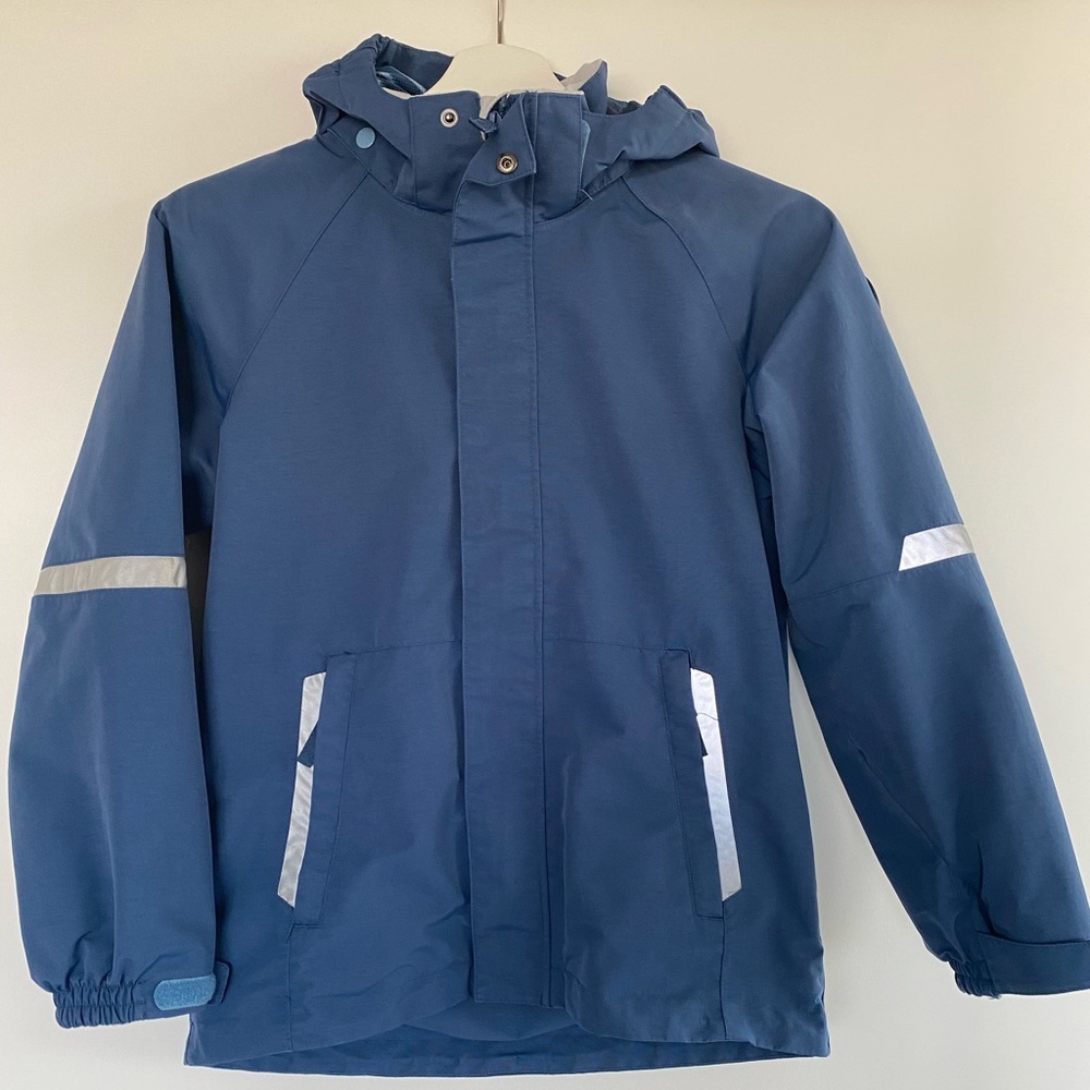 EUC Set of 2: PO.P Waterproof Shell Jacket + Eco Wind Fleece Jacket, (9-10Y)